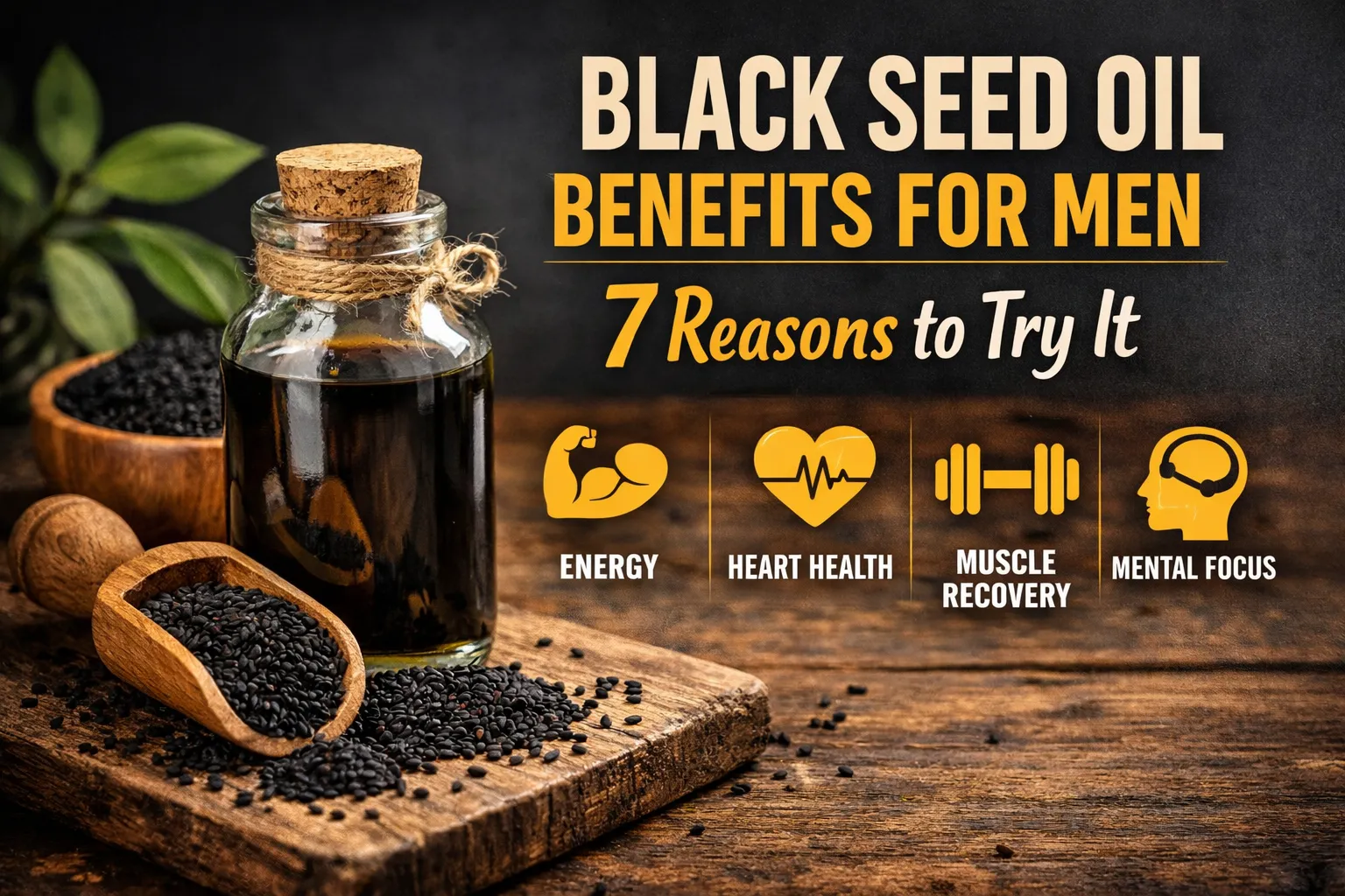 black seed oil benefits for men