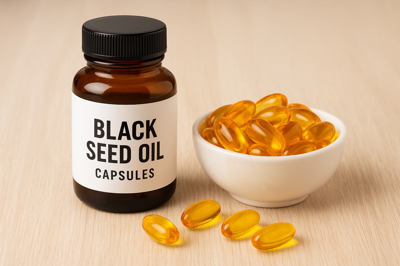 black seed oil capsules