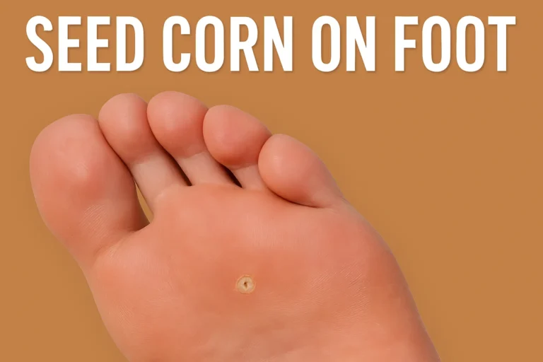 seed corn on foot