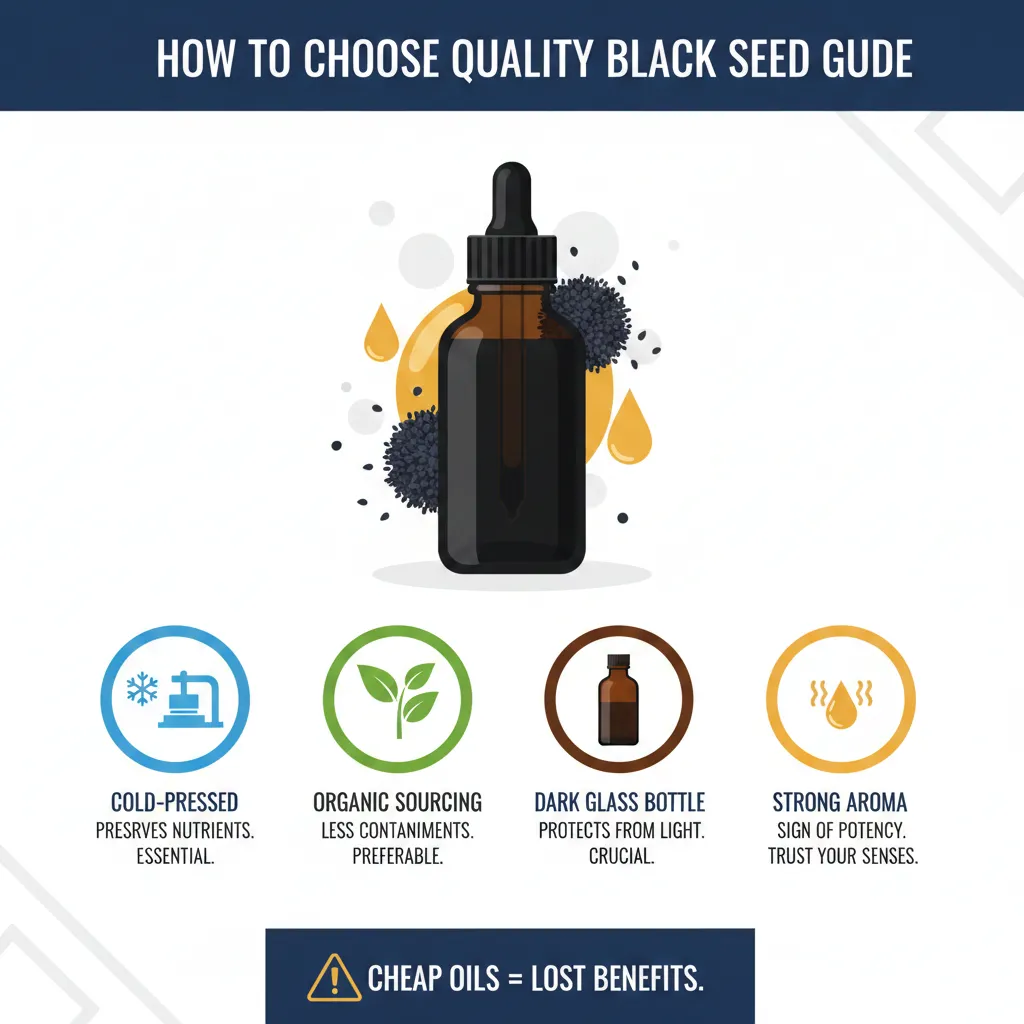 How to choose quality black seed oil
