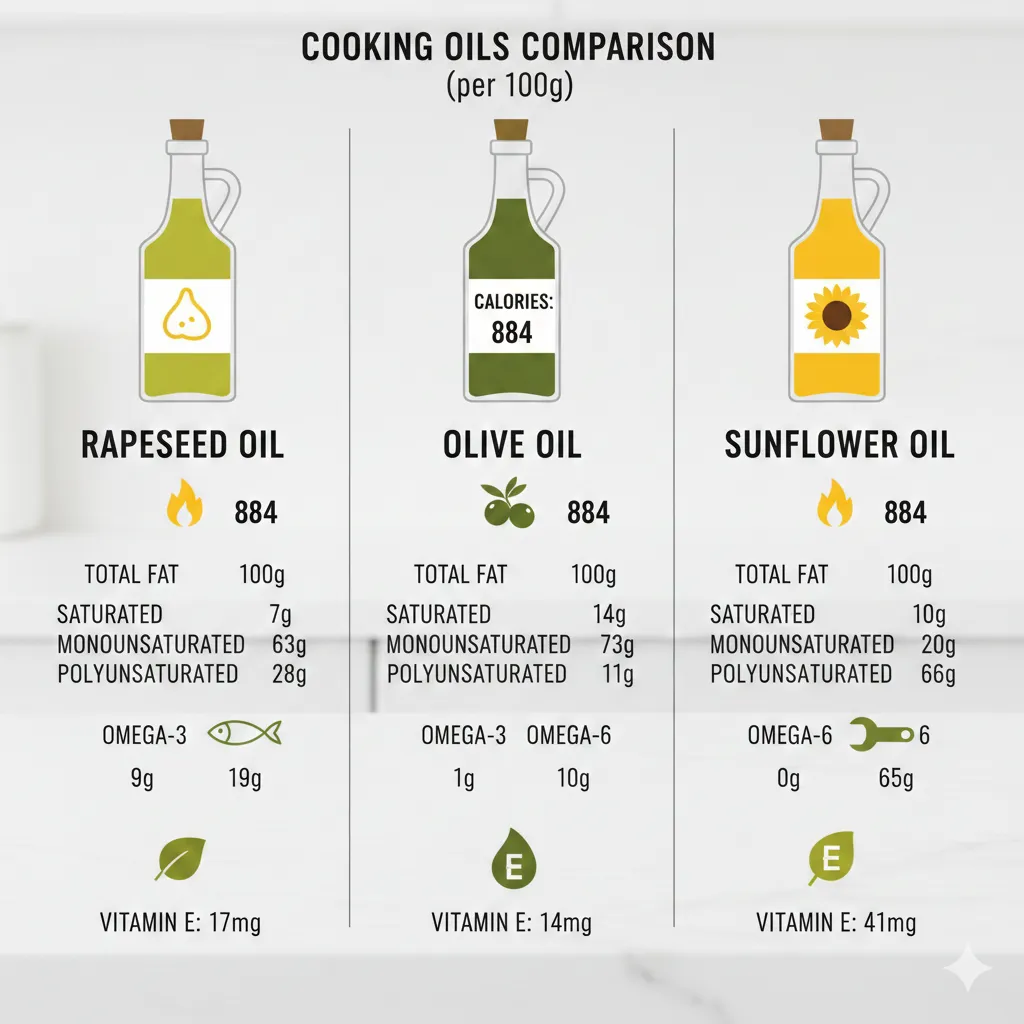 Nutritional Profile of Rapeseed Oil